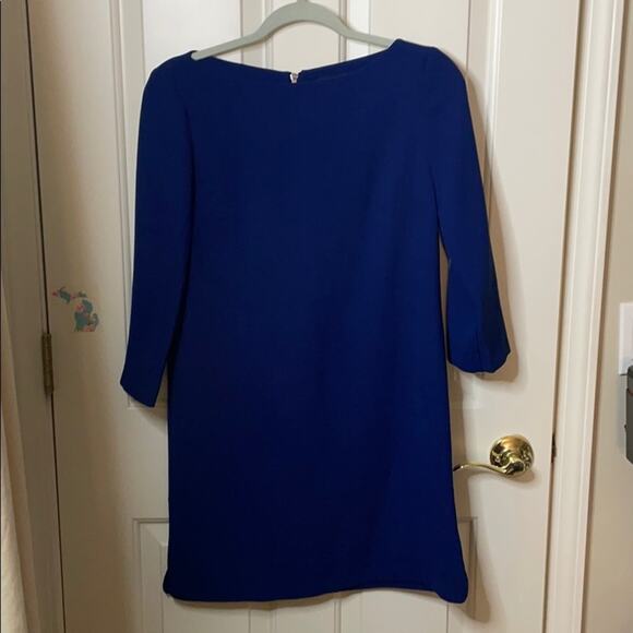 French connection long sleeve blue dress size 2 - Picture 2 of 8